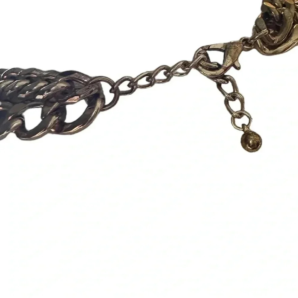 Gold chain necklace choker - Picture 3 of 3